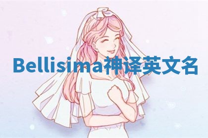 Bellisima神译英文名