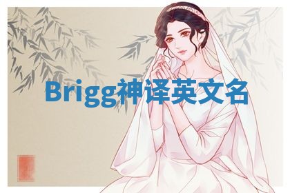 Brigg神译英文名