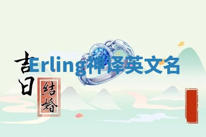 Erling神译英文名