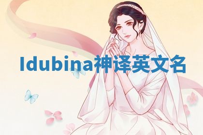 Idubina神译英文名