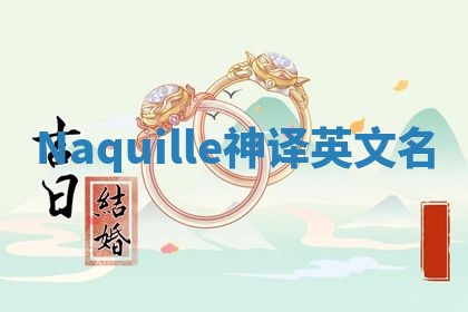 Naquille神译英文名