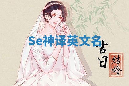 Se神译英文名
