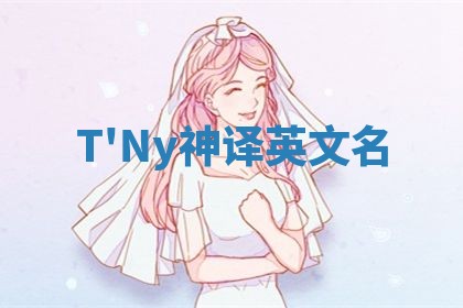 T'Ny神译英文名