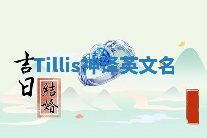 Tillis神译英文名