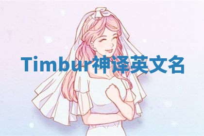 Timbur神译英文名