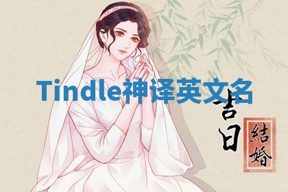 Tindle神译英文名