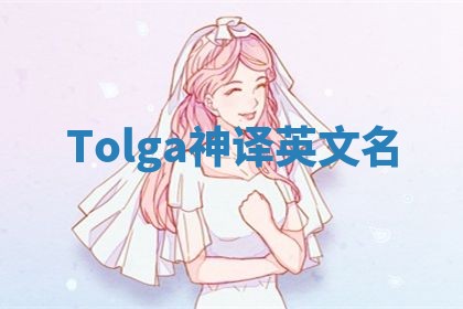 Tolga神译英文名 Tolga神译英文名
