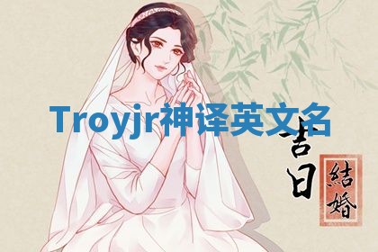 Troyjr神译英文名