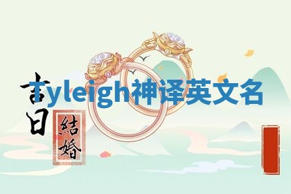 Tyleigh神译英文名 Tyleigh神译英文名