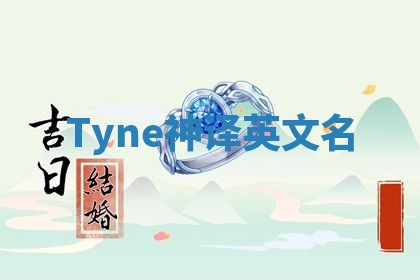 Tyne神译英文名
